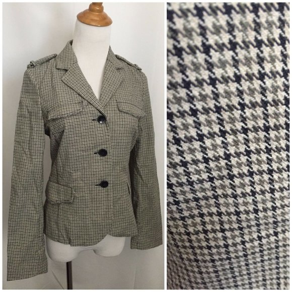 NWT ZARA Trafaluc Plaid/Checks Blazer Jacket - Picture 1 of 9